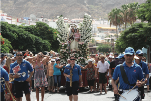 Virgen del Carmen - Beschützerin der Seefahrer im Juli