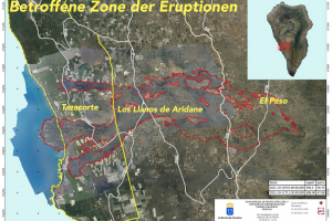 Eruption La Palma Status Quo 12. Oktober 2021