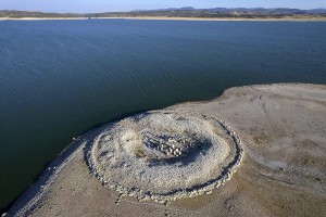 Trockenheit bringt 'Spaniens Stongehenge' an Land, die archäologische Fundstätte aus der Neusteinzeit